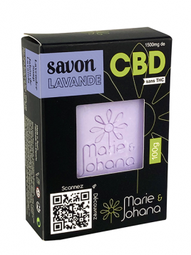 Savon Lavande - 1500 mg de CBD