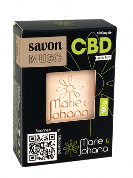 Savon Musc - 1500 mg de CBD
