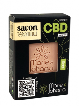 Savon Vanille - 1500 mg de CBD
