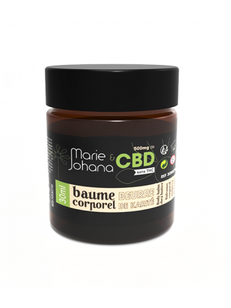 Baume Corporel - 500 mg de CBD